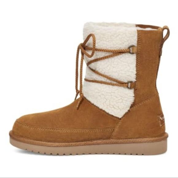 UGG CHESTNUT Koolaburra Women's‎ Michon Short Fashion Boots size 9 New! - Picture 7 of 11